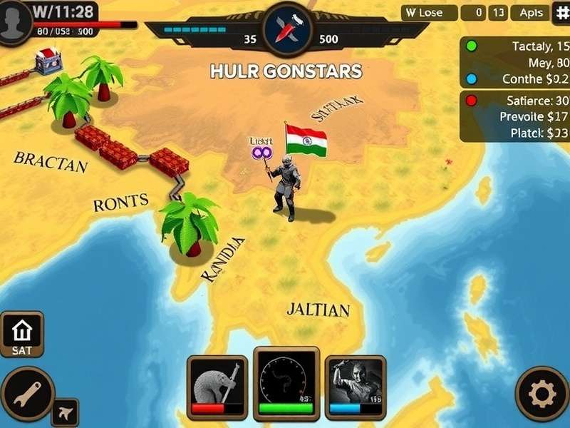 Indian Conqueror Battle Strategy Map